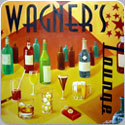 Wagners Lounge, oil painting